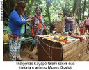 Indígenas Kayapó falam sobre sua história e arte no Museu Goeldi