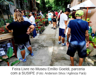 Feira Livre no Museu Emílio Goeldi, parceria com a SUSIPE