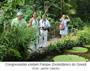 Congressista visitam o Parque Zoobotânico do Museu Goeldi