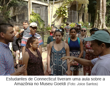 Estudantes de Connecticut tiveram uma aula sobre a Amazônia no Museu Goeldi.png
