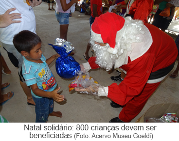 Natal solidário, 800 crianças devem ser beneficiadas