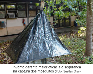 Invento garante maior eficácia e segurança na captura dos mosquitos