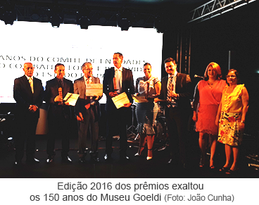 Edição 2016 dos prêmios exaltou os 150 anos do Museu Goeldi.png
