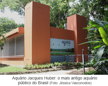 Aquário Jacques Huber - o mais antigo aquário público do Brasil
